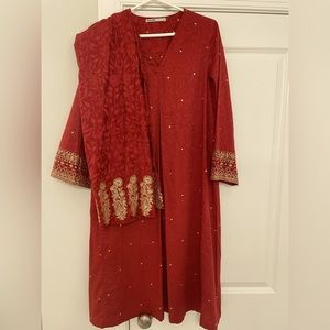 Khaadi semi-formal 2 piece suit